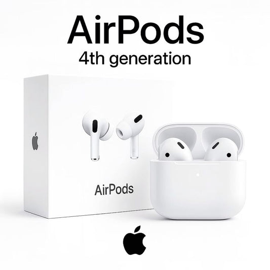 AirPods Pro 4 – Next-Gen Noise-Cancelling Earbuds (White)