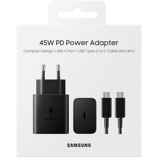 Samsung 45W USB‑C Super Fast Charger.